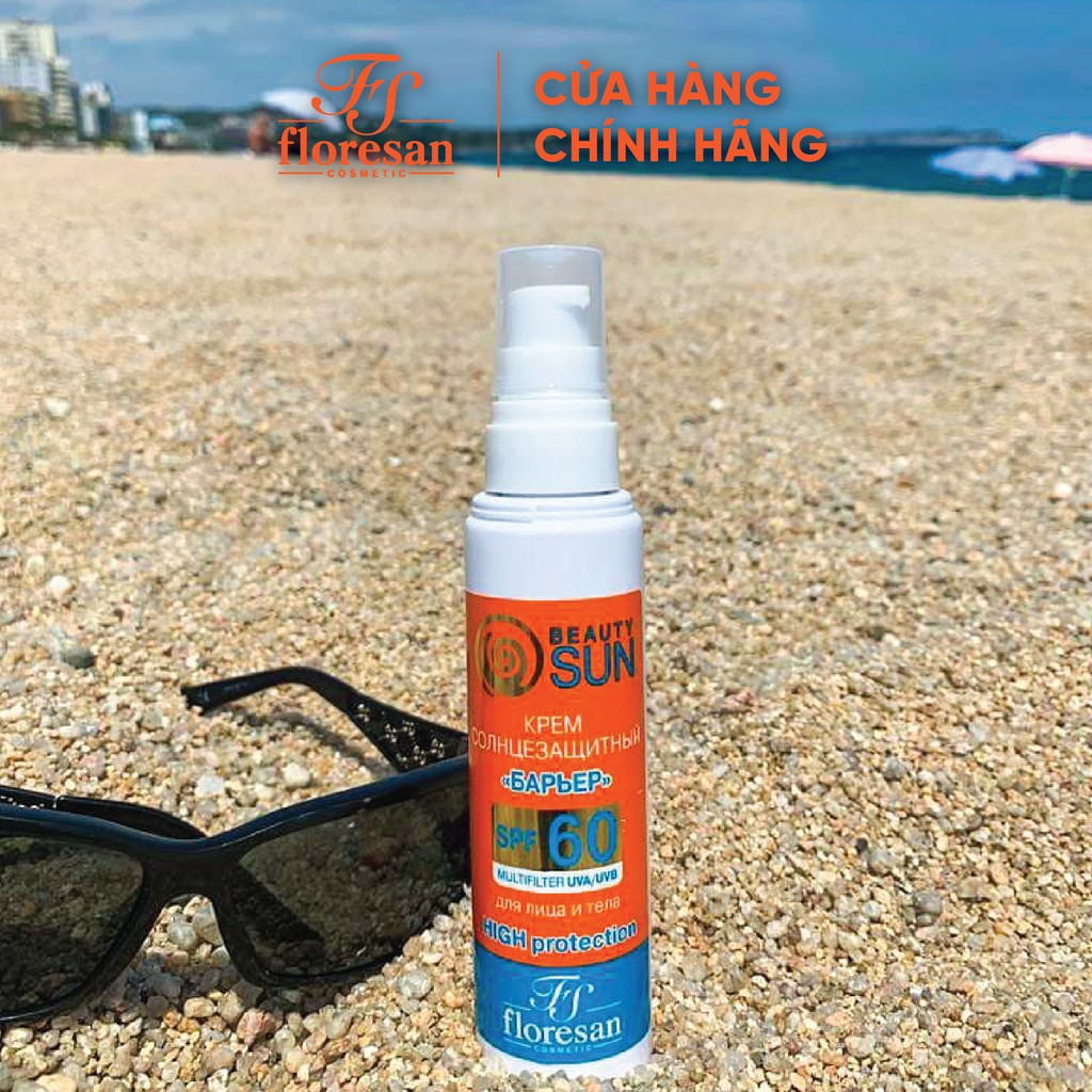 Kem chống nắng Floresan Beauty Sun Max protection SPF80 75ml