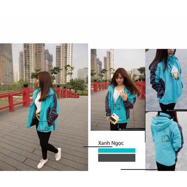 [RẺ VÔ ĐỊCH]: ÁO KHOÁC CHỐNG NƯỚC 2 LỚP VNXK THE NORTHFACE CHÍNH HÃNG ĐÂY