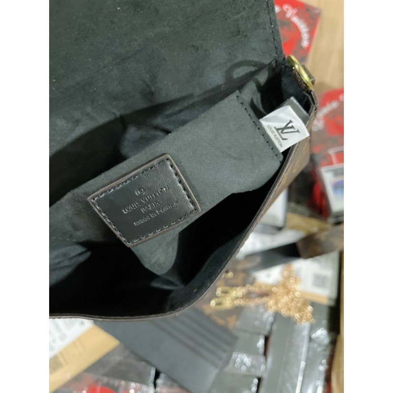 túi xách lv 3 món tặng kèm 2 ví full box đỏ