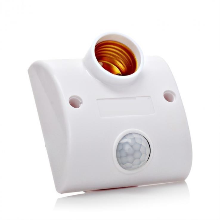 Đui đèn cảm ứng hồng ngoại bật tắt tự động KVH, đèn cảm biến hồng ngoại
