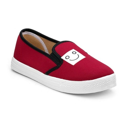 Giày slip on mặt cười màu đỏ Koin VV66