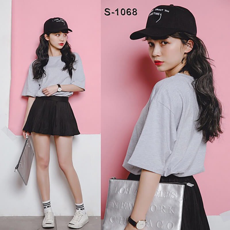 ÁO THUN UNISEX COTTON TAY LỠ CO GIÃN 4 CHIỀU | BigBuy360 - bigbuy360.vn