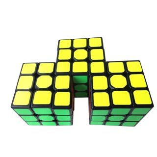 3x3 triple - conjoined rubik cube V5