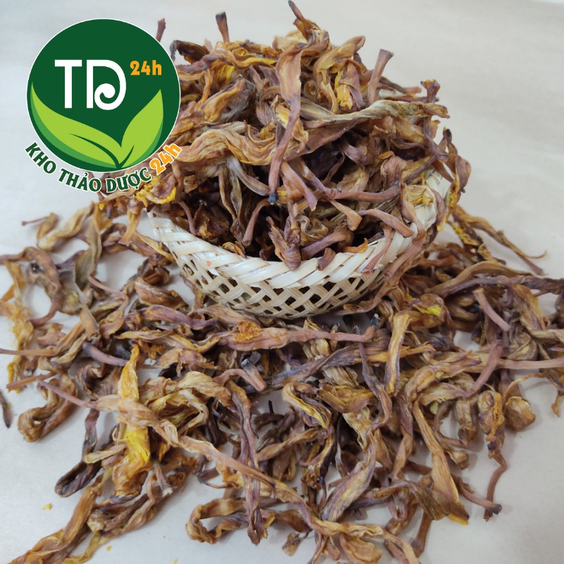 [500 gram] Hoa kim châm khô làm đẹp da| Kho thảo dược 24h