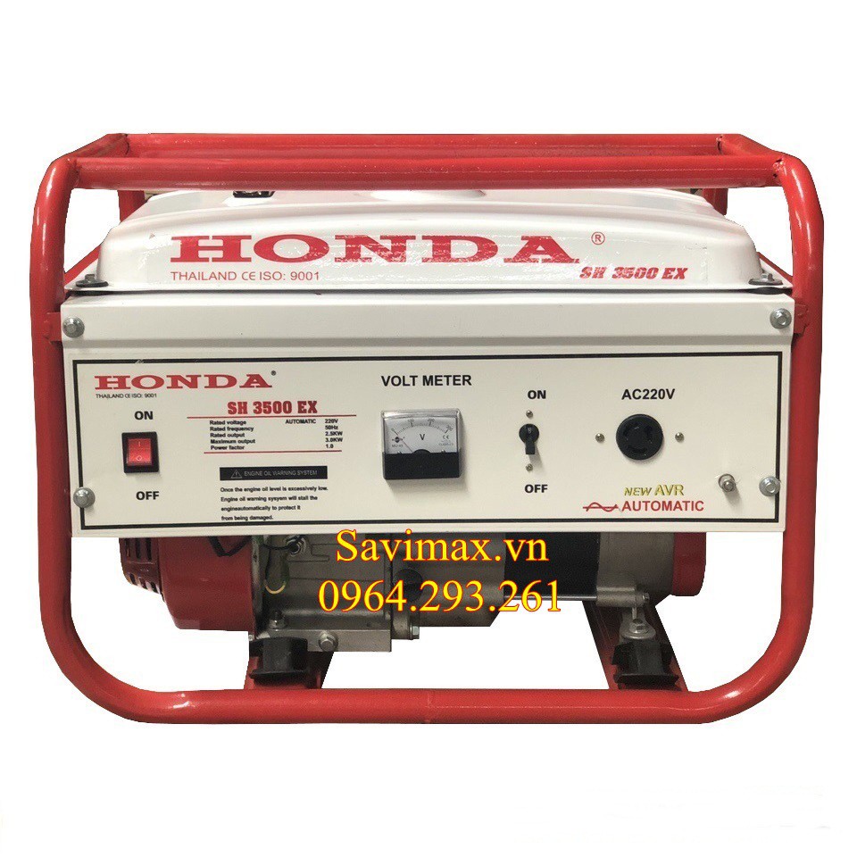 Máy phát điện honda sh3500ex đề nổ, le gió, giật tay phụ siêu rẻ