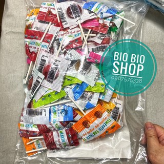 Kẹo mút hữu cơ YumEarth Mỹ 100% nước quả tự nhiên organic lollipop kẹo mút organic