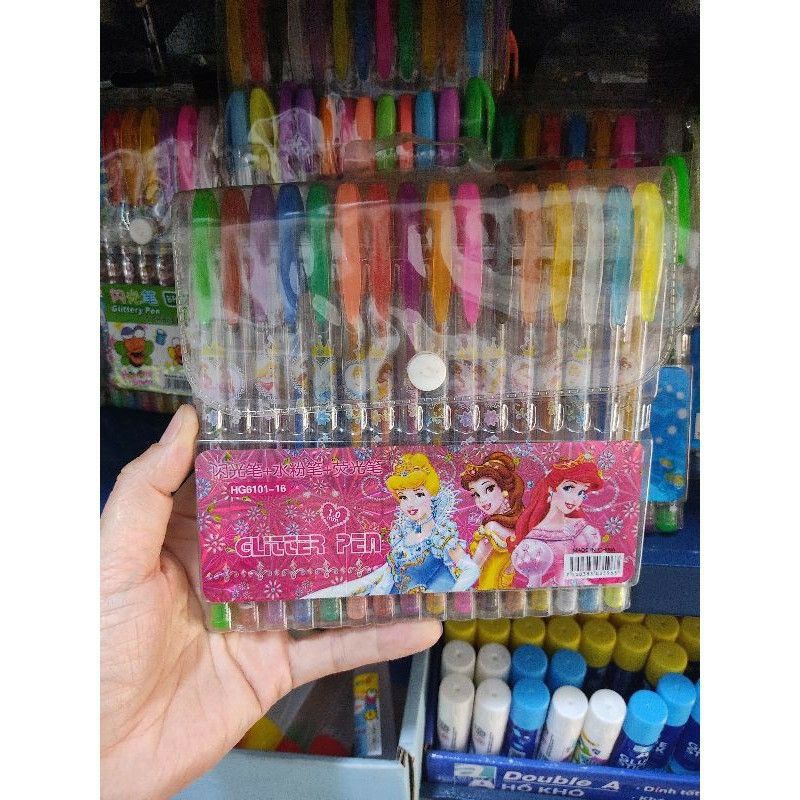 Bút nhũ kim tuyến 18 màu
