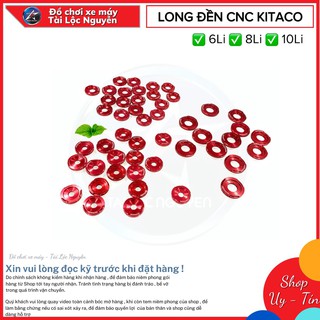 Lông đền nhôm cnc kitaco 6li 8li và 10li 12li