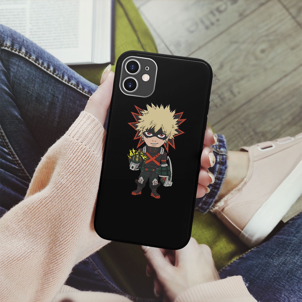 Ốp lưng CHIBI KATSUKI BAKUGO MYK phong cách cho Iphone 5 6 7 8 Plus 11 12 Pro Max X Xr-LAK0002335