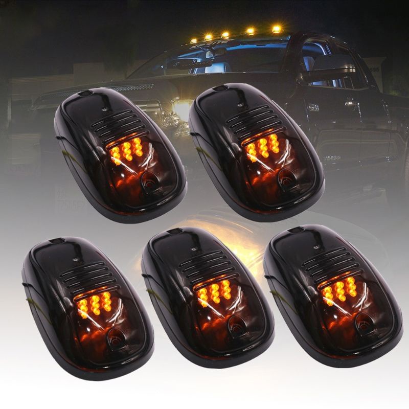 Bộ 5 Đèn LED Gắn Nóc Xe Ô Tô Dodge Pickup Trucks
