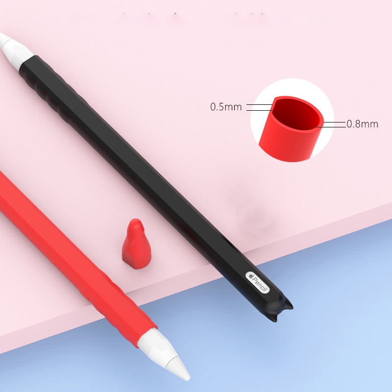 Vỏ bọc silicon mềm dễ thương thời trang cho bút cảm ứng Apple Pencil thế hệ 2