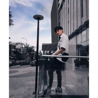 ÁO SƠ MI TRẮNG CHỮ HÀN UNISEX