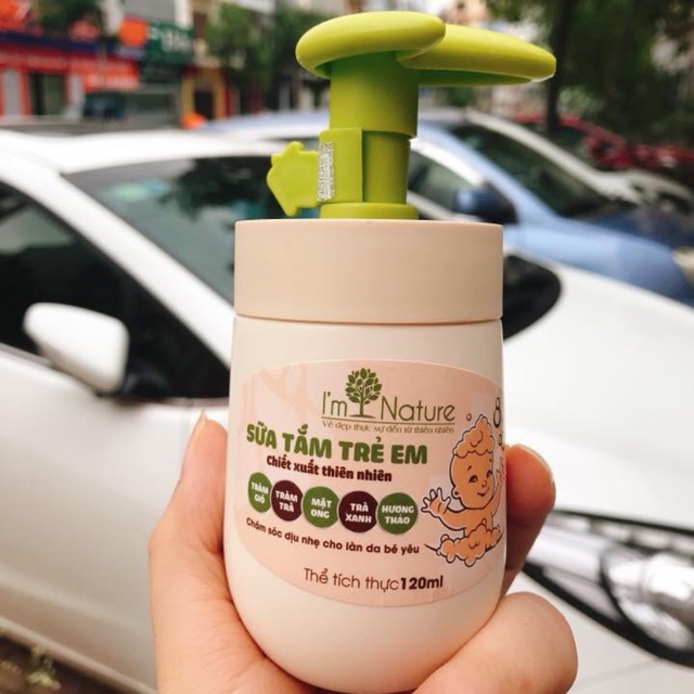 Sữa tắm bé ImNature