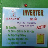 Bộ đảo điện 12v ra 220v công suất 60w