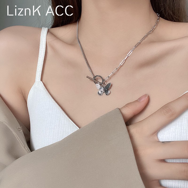 Dây chuyền vòng tay Movamo mặt hình hồ điệp cá tính PK13