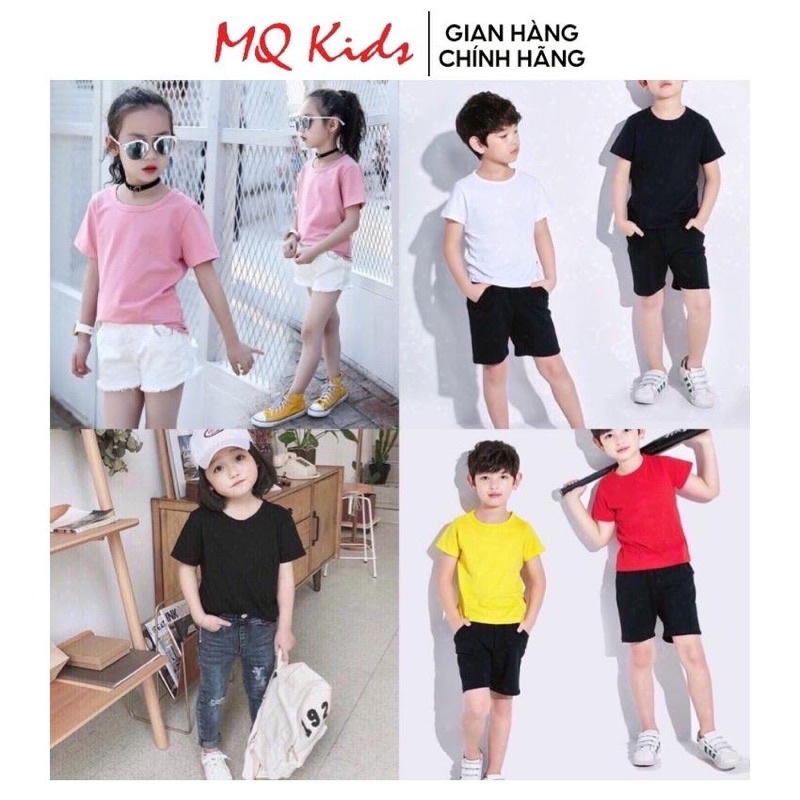 Áo size đại bé trai 21_40Kg💥BIG SIZE 💥 Áo phông tay lỡ trẻ em chất mềm mịn