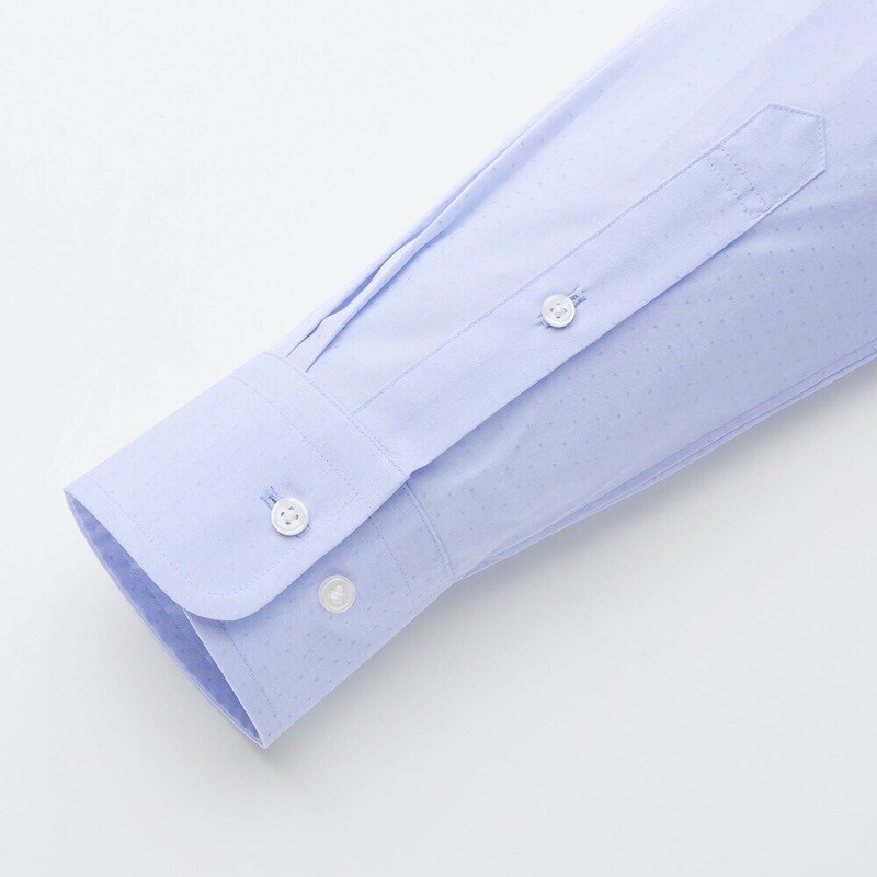 Áo sơ mi nam dài tay thời trang của UNIQLO