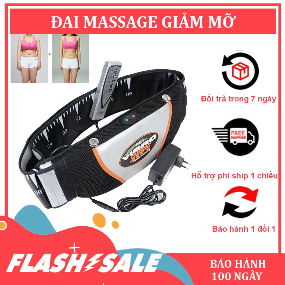 [BH 1 ĐỔI 1] ĐAI MASSAGE, ĐAI MASSAGE RUNG NÓNG GIẢM MỠ BỤNG VÀ TOÀN THÂN AN TOÀN, HIỆU QUẢ. BẢO HÀNH UY TÍN. MUA NGAY!