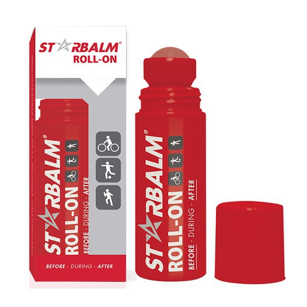 Chai lăn làm nóng cơ thể thao Starbalm Roll - On 75ml dùng trước và sau khi chơi thể thao