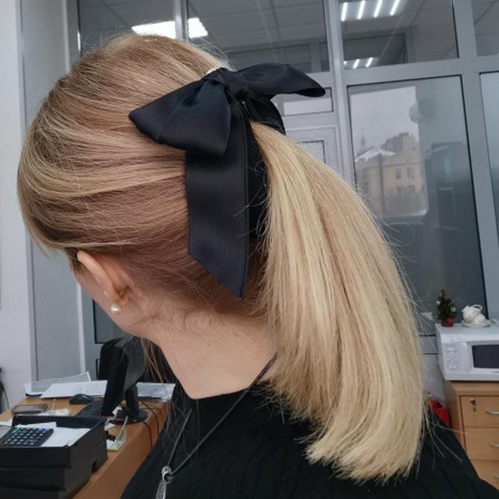 Kẹp Tóc Nơ Đính Ngọc Trai Giả Thời Trang Cho Nữ