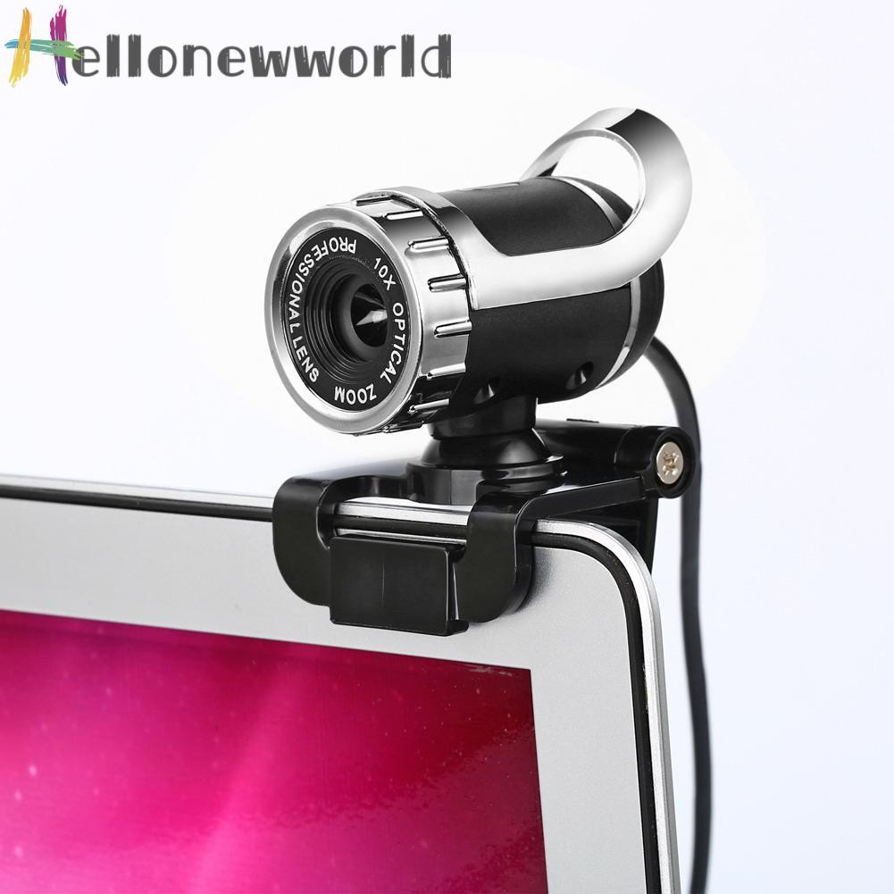 Camera Usb 300,000 Pixel Hd Xoay 360 Độ Dành Cho Máy Tính