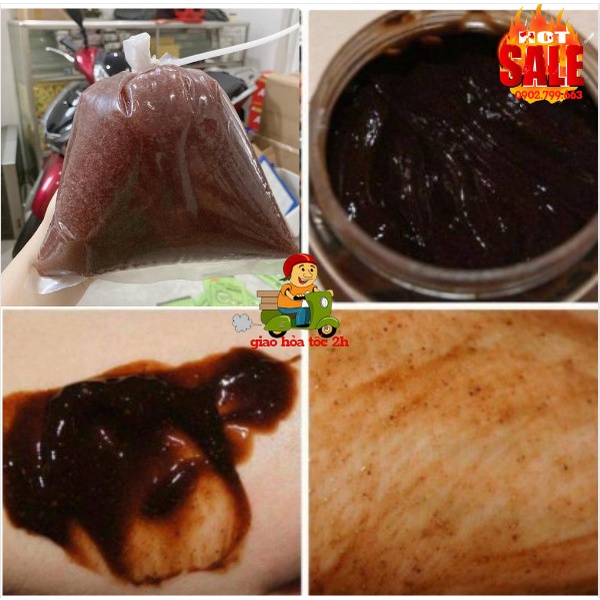 tẩy tế bào chết cà phê chuyên dành cho spa tẩy sạch
