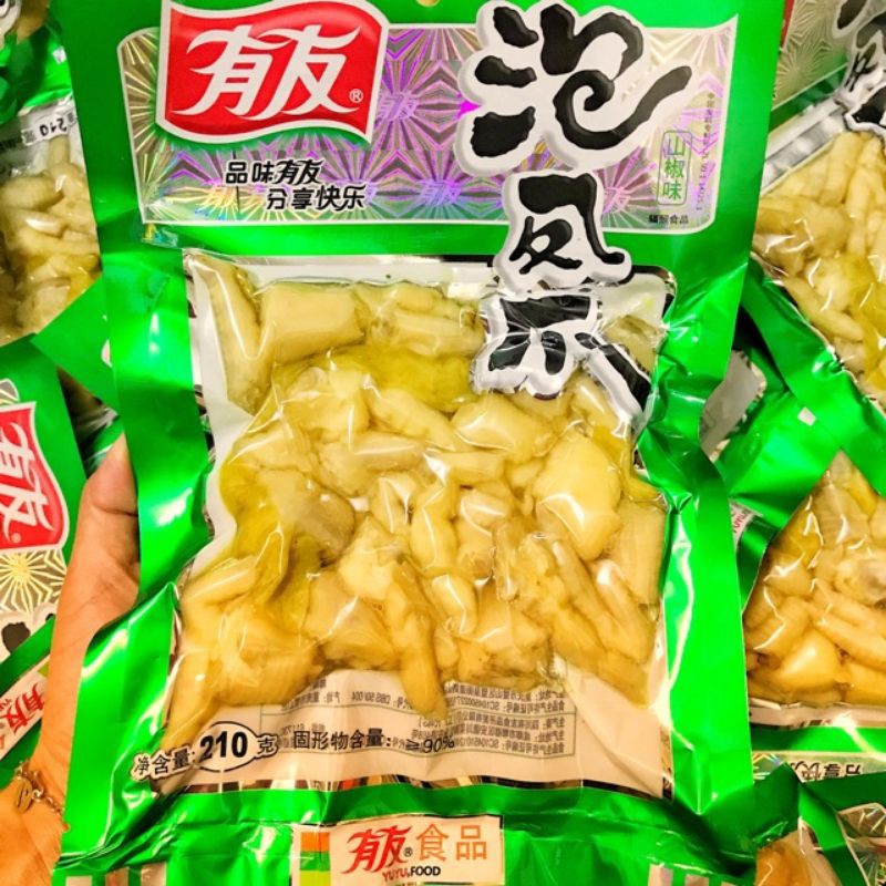 [Sẵn] Chân gà cay YuYu Trùng Khánh 210g | BigBuy360 - bigbuy360.vn