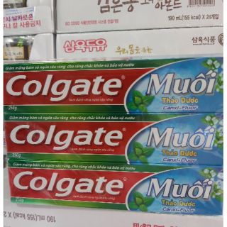 Kem đáng răng  Colgate Muối Dược Thảo, Maxfesh Thổi bùng, Maxfesh Bạc hà 200g