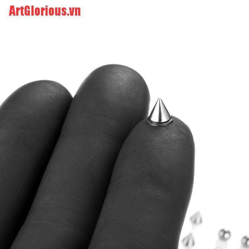 Set 20 Khuyên Mũi / Lông Mày / Môi Bằng Thép Không Gỉ