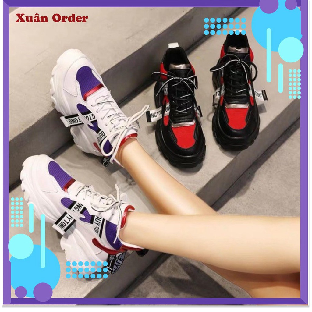 Đồng giá 100k toàn shop - {Xả Kho Lỗ, trắng sz 39} Giày nữ đế cao cá tính - XN05