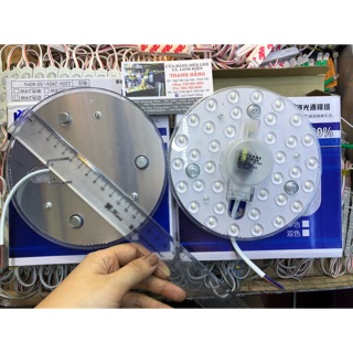 Đèn trần 18w điện 220v có nam châm sau