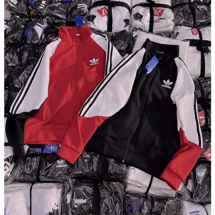 Áo Khoác Thun In Chữ Adidas Form Rộng Chất Thun Umi Siêu Đẹp