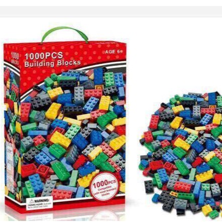 BỘ ĐỒ CHƠI LẮP RÁP LEGO 1000 CHI TIẾT
