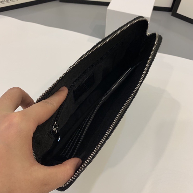 Ví dài cầm tay lv da pu logo đúc khoá số cao cấp, ví nam Fullbox.