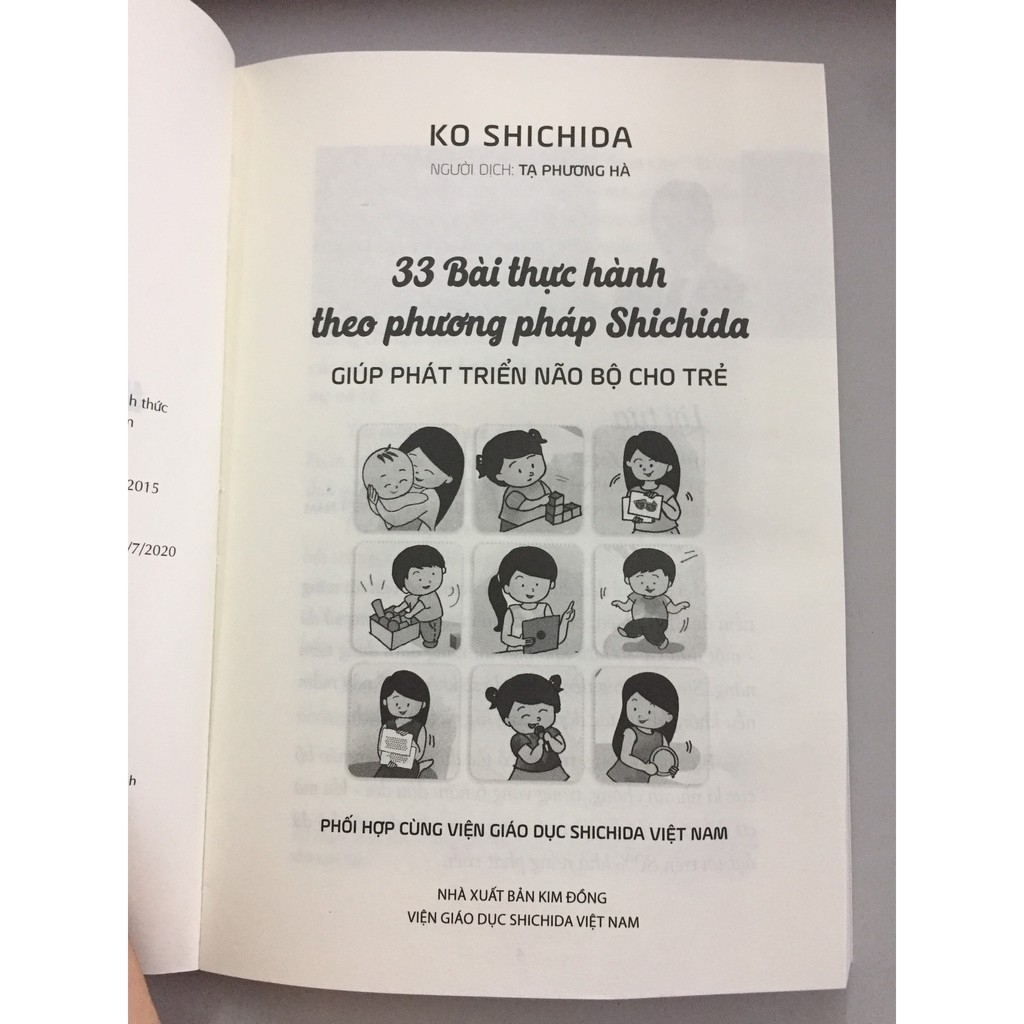 Sách 33 Bài Thực Hành Theo Phương Pháp Shichida