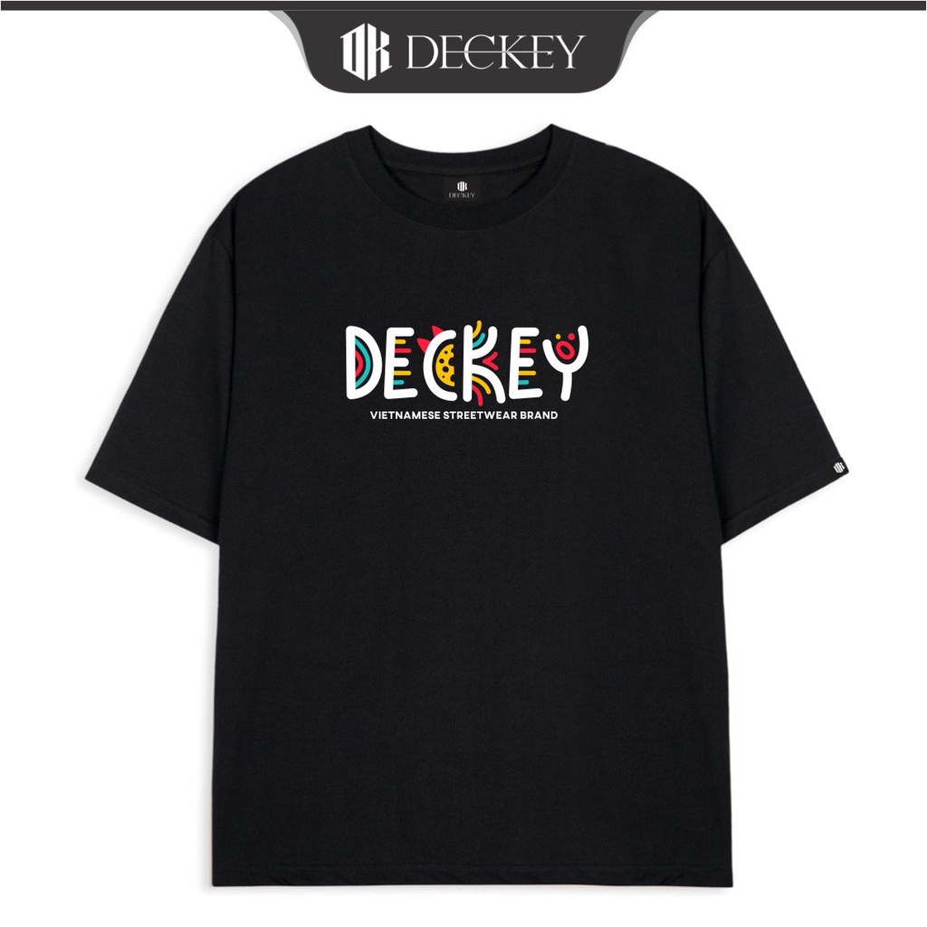 Áo Thun Cotton Unisex Nam Nữ Form Rộng Local Brand DECKEY SUN