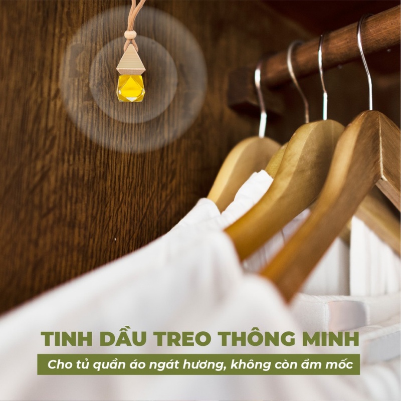 Tinh dầu treo Ấn Độ Hadu, 25 mùi nguyên chất tự chọn, treo xe ô tô, treo phòng, tủ quần áo