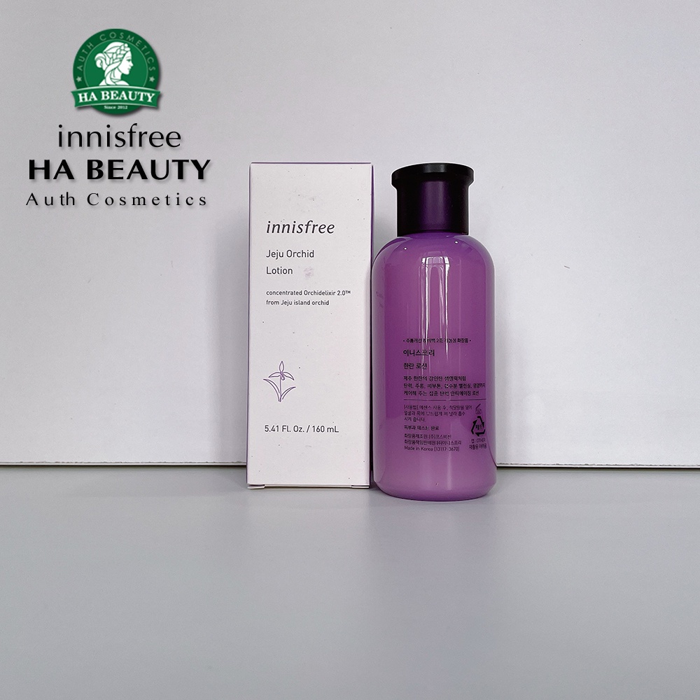 Sữa dưỡng ẩm chống lão hóa hoa lan tím innisfree Jeju Orchid Lotion 160ml săn chắc đàn hồi da