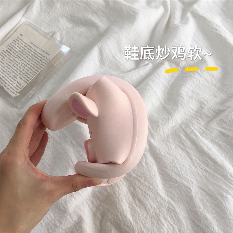 Dép cao su đi trong nhà và ngoài trời chống trượt mùa hè cho nữ