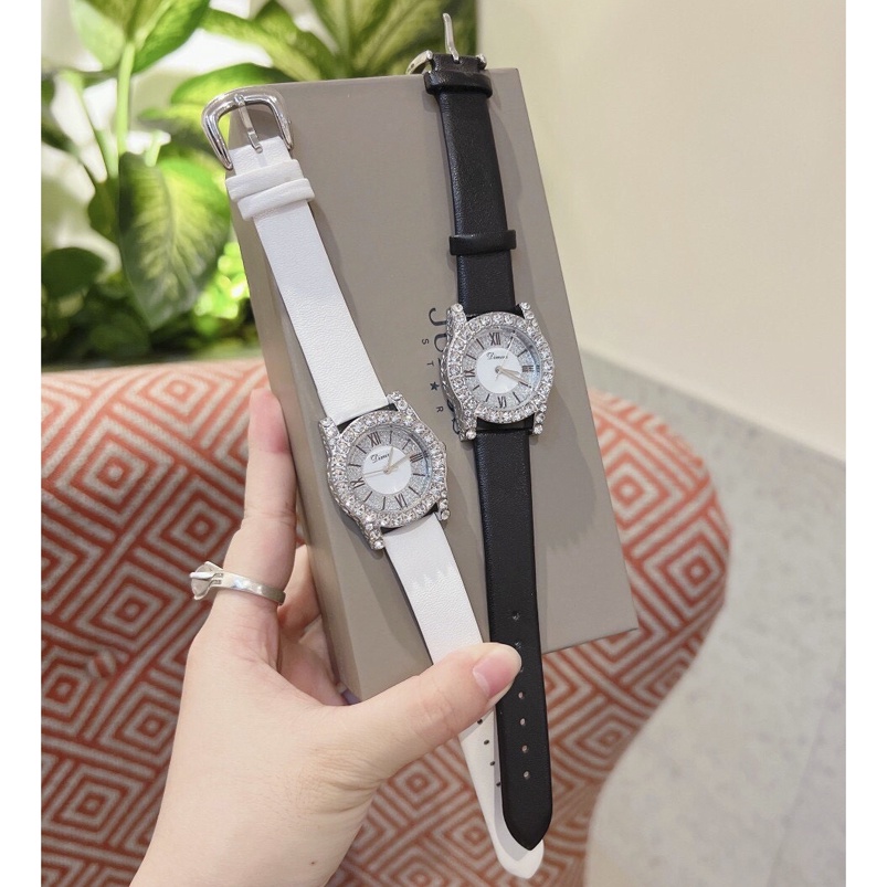 Đồng hồ nữ LS13, Đồng hồ mặt tròn thời trang Chopard Siêu Cấp, Fullbox kính chống xước