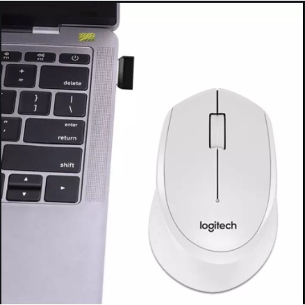 Chuột Logitech M330 MÀU TRẮNG ️SIÊU RẺ️ không tiếng ồn-Siêu gọn nhẹ- Thích hợp dùng cho văn phòng