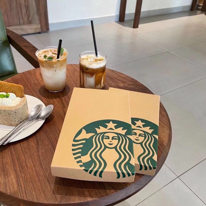 Bộ 3 thìa dĩa và đũa Starbucks sang chảnh - Set 3 món ( đũa, muỗng, nĩa ) STARBUCKS kèm hộp cao cấp