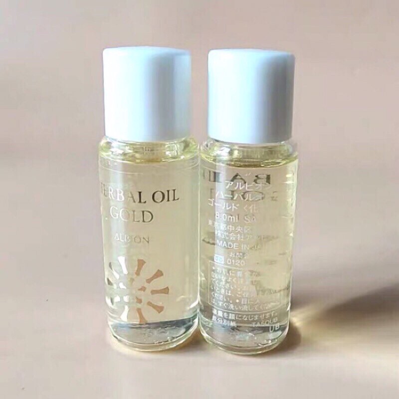 Dầu dưỡng ALBION HERBAL OIL dùng thử 8ml & 12ml