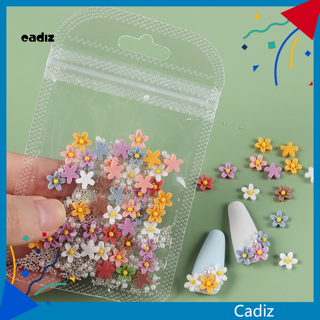 Phụ Kiện Trang Trí Móng Tay Sang Trọng Hình Hoa Ba Chiều