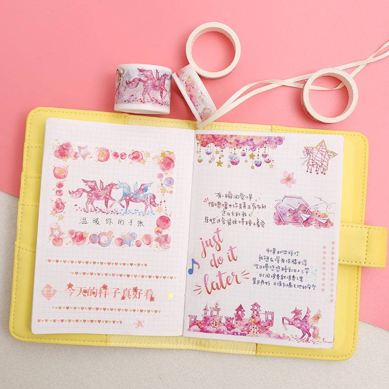 Băng dán in họa tiết dùng cho trang trí cổ điển xinh xắn