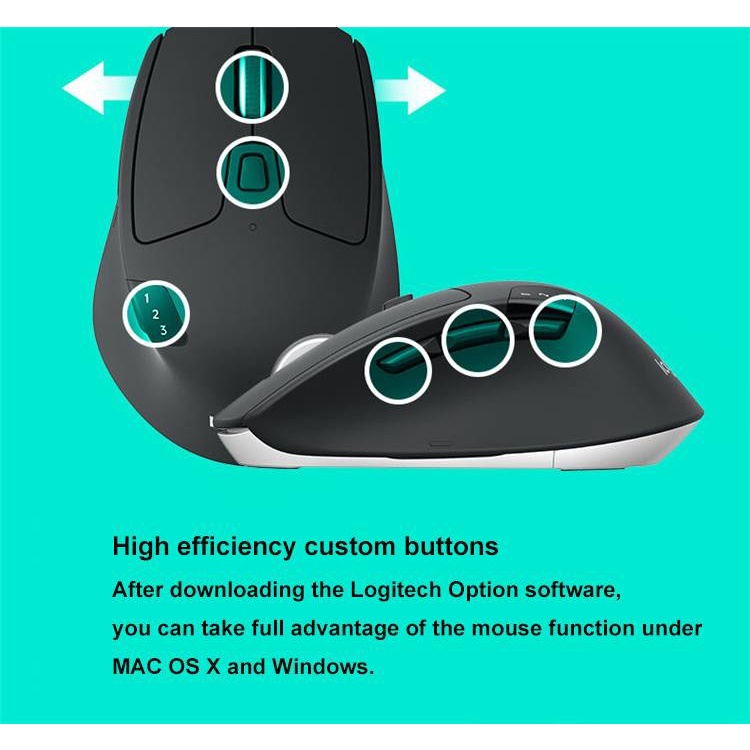 Chuột Không Dây logitech m720 triathlon