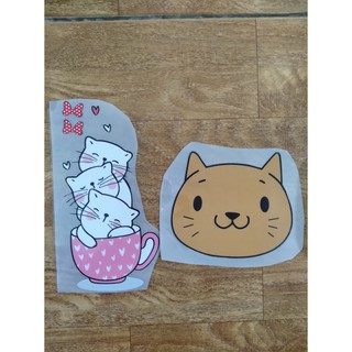 Hình ủi, hình ép nhiệt - mèo