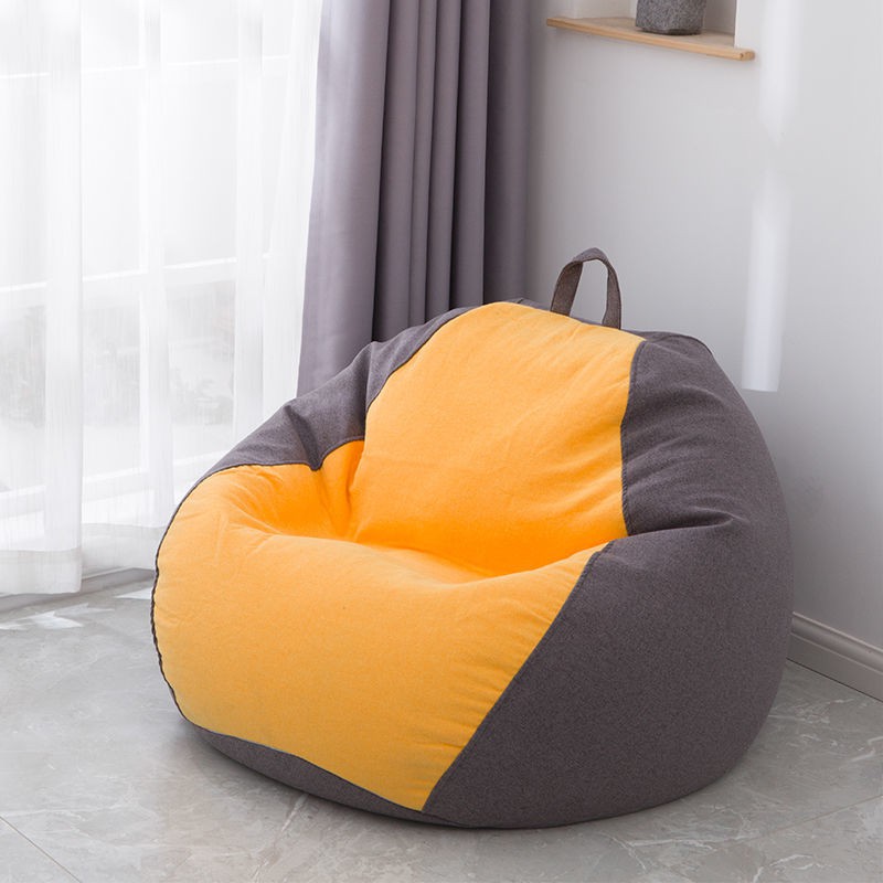 Ghế lười sofa beanbag tatami sáng tạo lưới màu đỏ căn hộ nhỏ ban công phòng ngủ trên mặt đất đơn