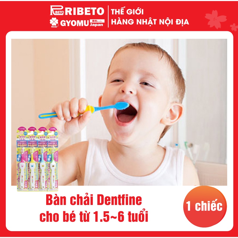 Bàn chải Dentfine cho bé từ 1.5~6 tuổi