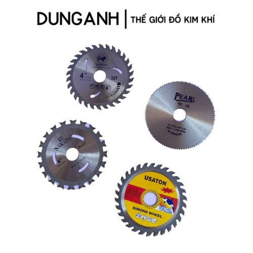 Lưỡi cưa gỗ Kim Khí Dung Anh Lưỡi cắt gỗ các loại cho máy phi 100